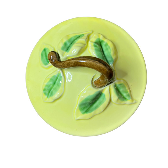 Vintage 5-Piece Belmar California Pottery Yellow Pear Serving Set #320 MCM Retro - Picture 5 of 9